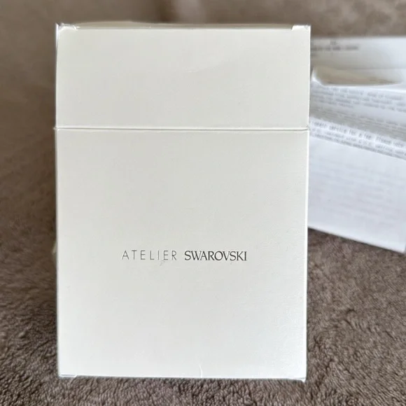 Swarovski Rose Gold and Crystal Earrings - Picture 3 of 3